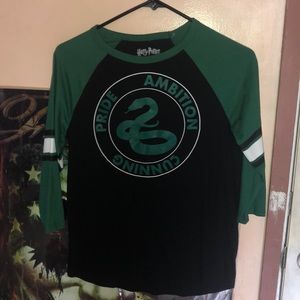 Harry  Potter Sytherin shirt